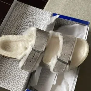 Birkenstock | Shoes | Birkenstock Arizona Fur 43 Stone  display picture 1